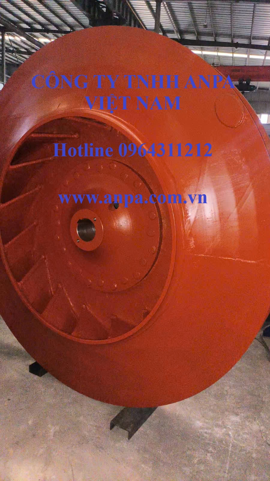 Cung cấp bánh động quạt tải bột than