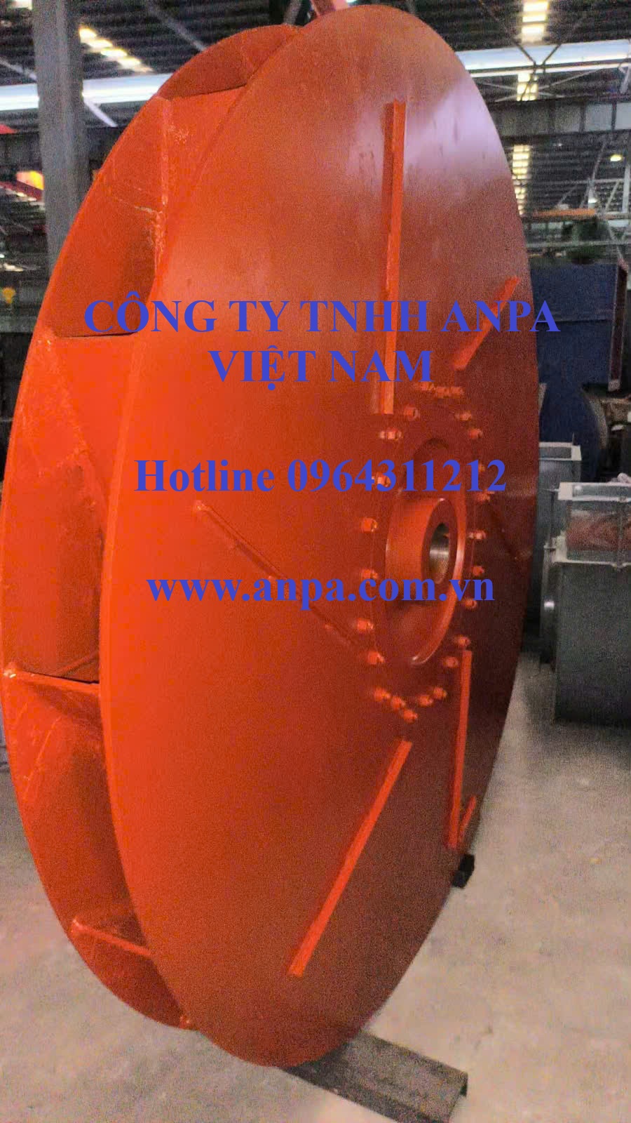 Cung cấp bánh động quạt tải bột than
