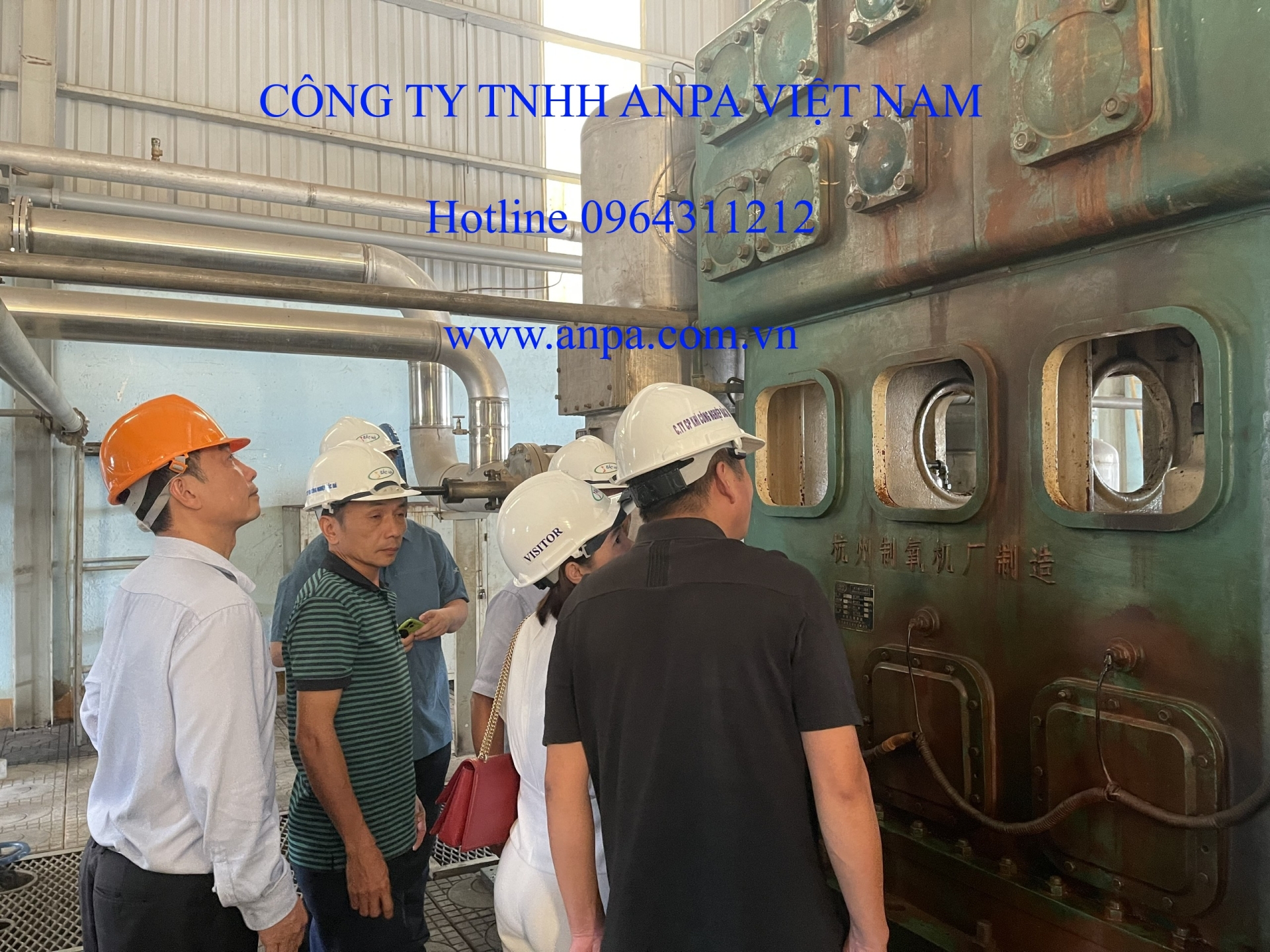 Giao hàng, khảo sát Bắc Hà Máy nén