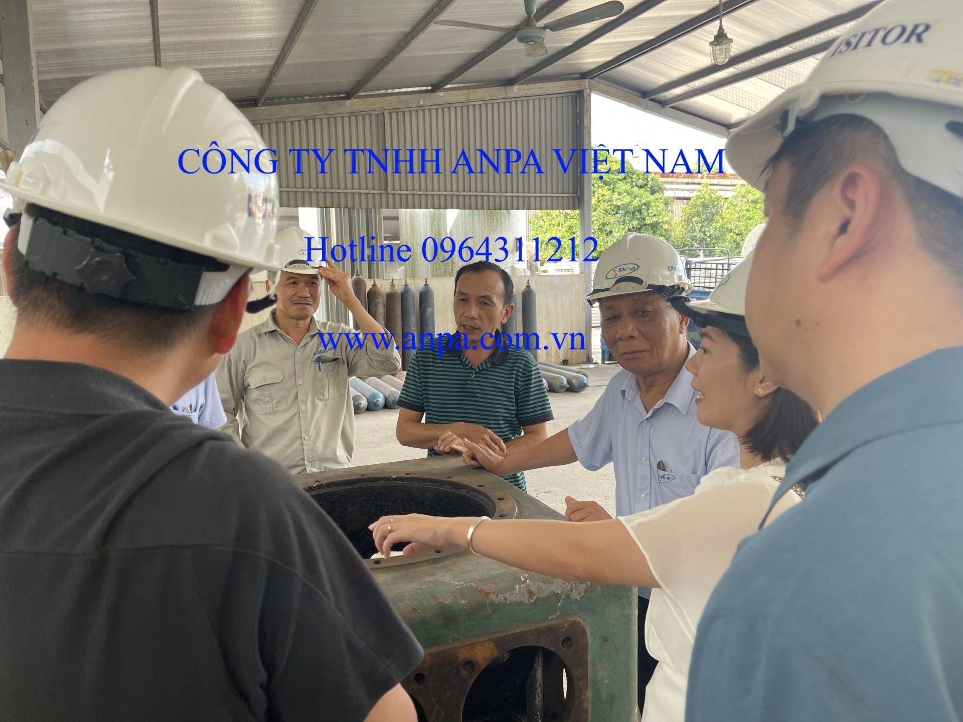Giao hàng, khảo sát Bắc Hà Máy nén